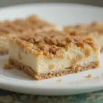 Apple Crisp Cheesecake Bars