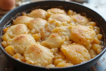 Peach Cobbler Recipe With Frozen Peaches