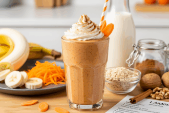 Carrot Cake Smoothie Recipe With Banana