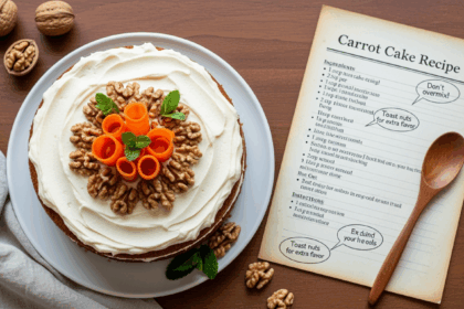 Carrot Cake Recipe With Notes