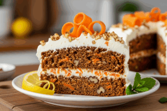 Carrot Cake Recipe With Lemon Frosting