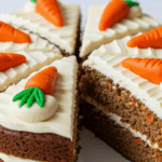 Carrot Cake With Frosting Carrots