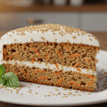 Carrot Cake With Sesame Seeds
