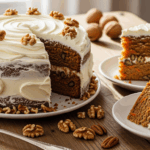 Homemade Carrot Cake With Nuts