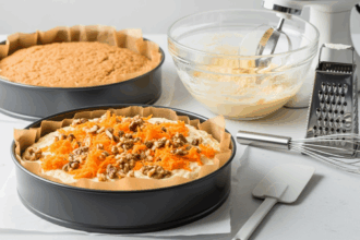 Carrot Cake With Orange Cream Recipe