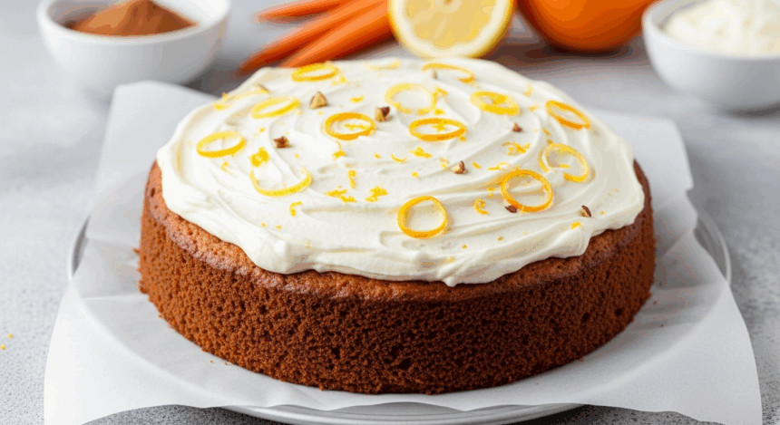 Carrot Cake With Lemon And Orange