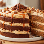 Carrot Cake With Praline Frosting