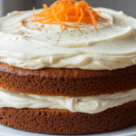 2 Layer Carrot Cake With Cream Cheese Frosting