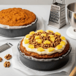 Carrot Cake With Pineapple And Nuts