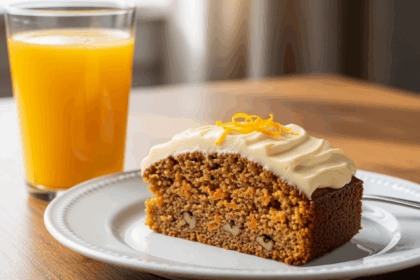 Carrot Cake Recipe With Orange Juice