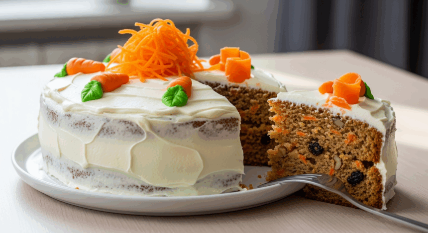 Carrot Cake With Real Carrots