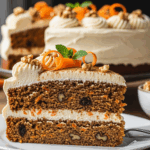 Vegan Carrot Cake With Cashew Frosting