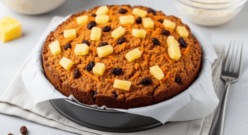 Carrot Cake Recipe With Pineapple And Raisins