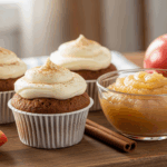 Carrot Cake Cupcakes With Applesauce