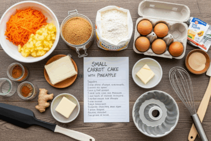 Small Carrot Cake Recipe With Pineapple