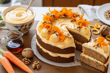 Carrot Cake Recipe With Orange Cream Cheese Frosting