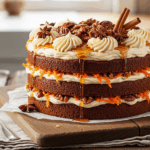Carrot Cake With Maple Frosting