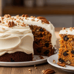 Carrot Cake With Raisins And Pecans