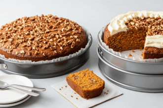 Carrot Cake With Brown Sugar Frosting