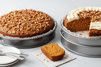 Carrot Cake With Brown Sugar Frosting