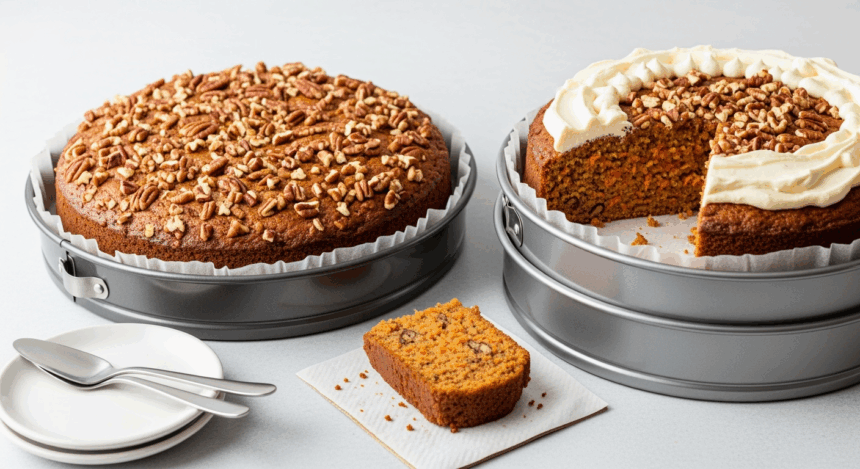 Carrot Cake With Brown Sugar Frosting