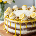 Carrot Cake With Lemon Frosting