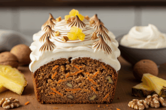 Carrot Cake Loaf With Pineapple