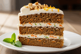 Zucchini Carrot Cake With Cream Cheese Frosting
