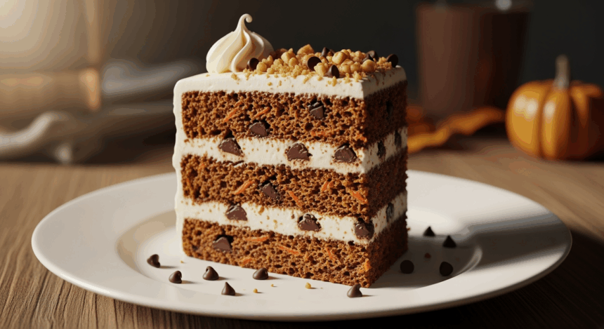 Carrot Cake With Chocolate Chips