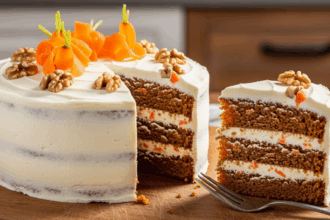 Carrot Cake With Filling