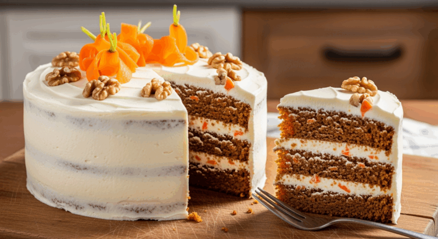 Carrot Cake With Filling