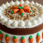 Cake With Carrot Decoration