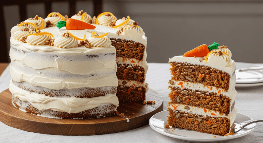 Carrot Cake With Sour Cream
