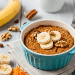 Carrot Cake Baked Oats With Banana