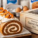 Carrot Cake Roll With Box Cake