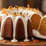 Carrot Bundt Cake With Cream Cheese