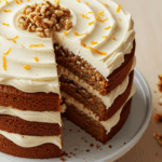 Carrot Cake With Cream Cheese Filling