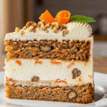 Carrot Cake With Cheesecake Layer