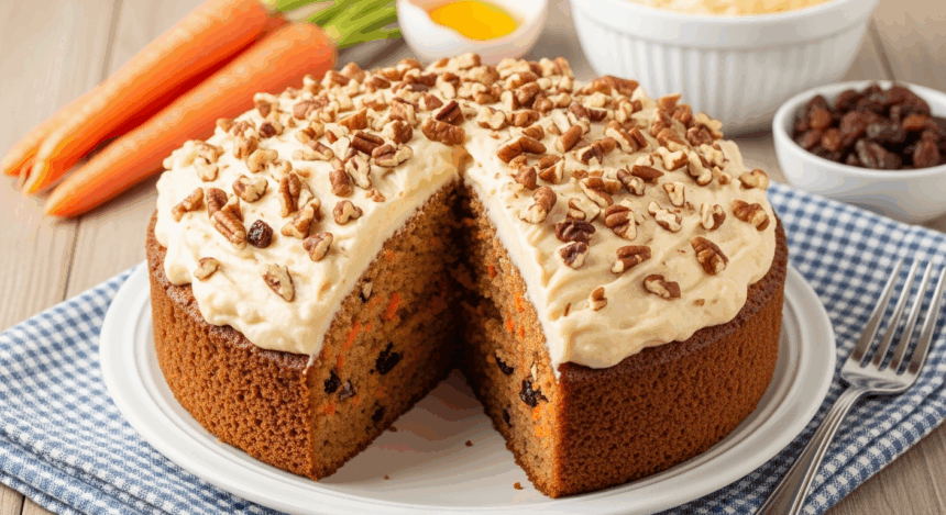 Carrot Cake With Cake Mix Recipe
