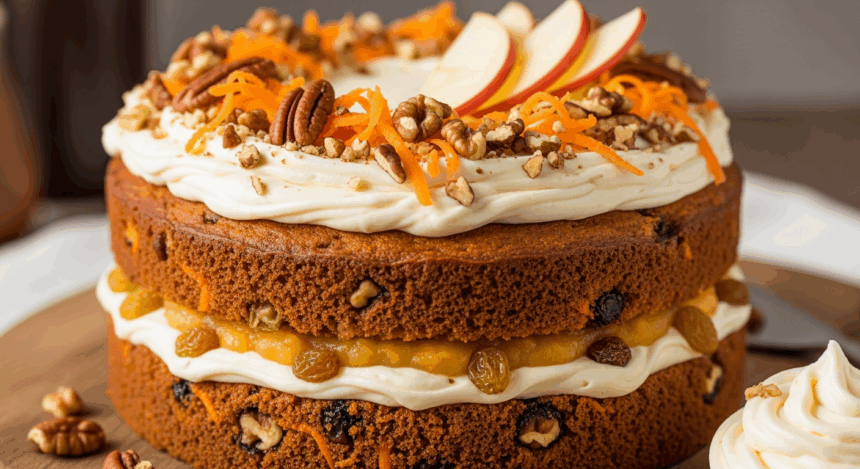 Carrot Cake Recipe With Applesauce