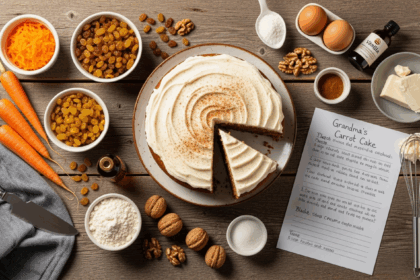 Carrot Cake Recipe With Raisins