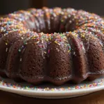 Chocolate Bundt Cake With Sprinkles