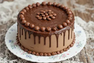 Chocolate Cake With Chocolate Candies