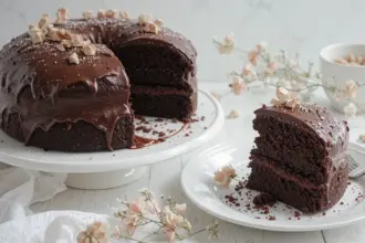 Chocolate Cake With Spoon