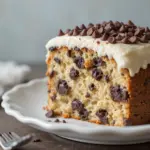 Chocolate Chip Cake With Frosting