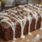 Chocolate Loaf Cake With Icing