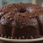 Chocolate Pound Cake With Chocolate Chips