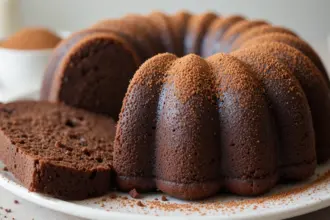 Chocolate Pound Cake With Cocoa Powder