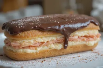 Eclair Cake With Chocolate Frosting