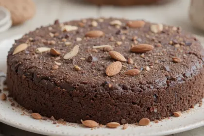 Flourless Chocolate Cake With Almond Flour
